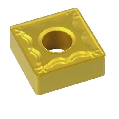 Pemotong Alat Pemotong yang Dapat Diindeks Sisipan Tungsten Carbide Emas