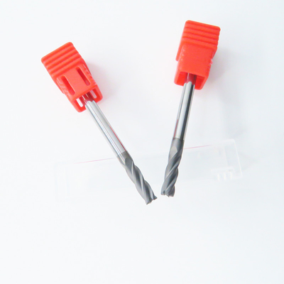 6mm 4 Seruling D6 Tungsten Carbide End Mills Untuk Grafit