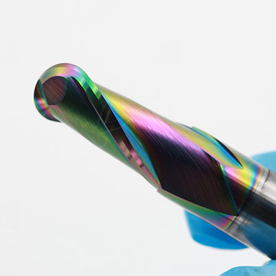 Spesifikasi Solid Tungsten Carbide Ball Nose End Mills Untuk Elektroda Tembaga