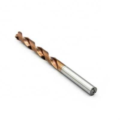 Bor Baja Latihan Tungsten Carbide Padat 2 Seruling 6mm Dengan Pendingin