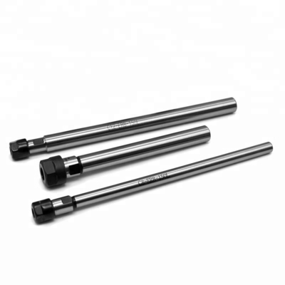 Alloy Deep Hole Milling Cutter Arbor Shank Lurus Untuk ER Chuck