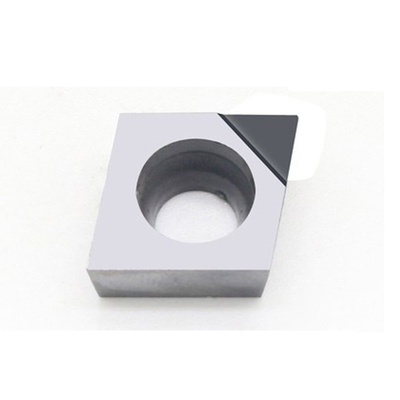 PCD Diamond High Speed ​​Steel Indexable Sisipan CCGT 120404 Untuk Aluminium