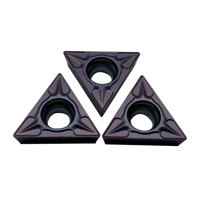 0.8mm Tungsten Carbide Bubut Sisipan dilapisi Alat Pemotong Mesin