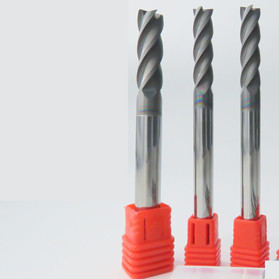Spesifikasi Solid Tungsten Carbide Corner Radius End Mills Untuk Grafit