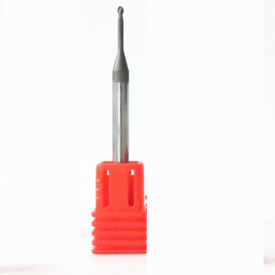 R0.5 Ball Nose Graphite Long Neck End Mills Dilapisi Berlian