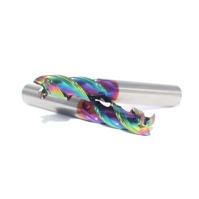 6mm 3 Flute Carbide End Mill Square End Mills Untuk Elektroda Tembaga