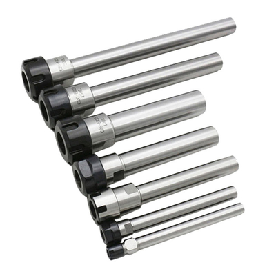ER Chuck Milling Cutter Arbor Alloy Deep Hole Shank Lurus