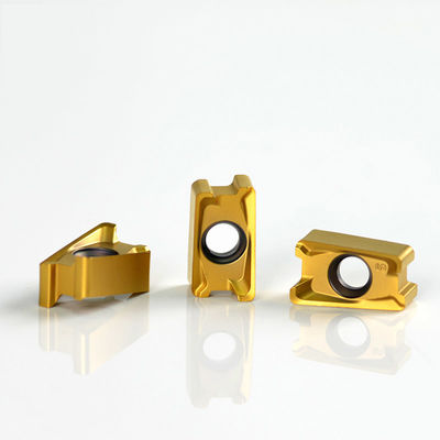 Sisipan Tungsten Carbide Penggilingan Dilapisi Untuk Baja