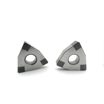 Pakan Tinggi Kecepatan Tinggi Tungsten Carbide Sisipan Sisipan CBN Untuk Baja