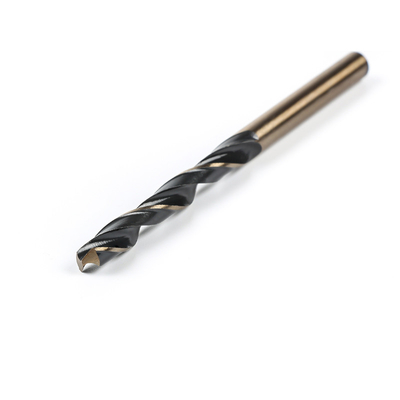 Paduan Padat Hss Twist 6mm Baja Kecepatan Tinggi Bor Lurus Shank