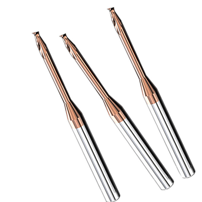 Extra Long Neck 2 Flute 2mm Square Nose End Mill Hrc65 SX