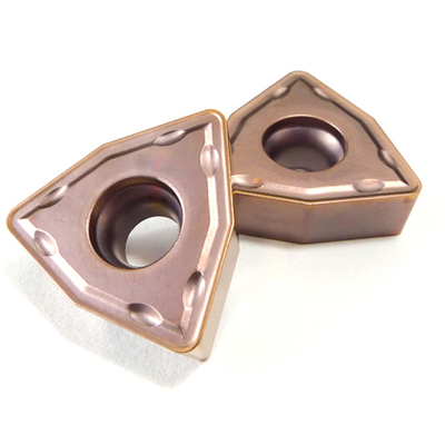 Steel Tungsten Carbide Indexable Milling Sisipan WCMT 0804